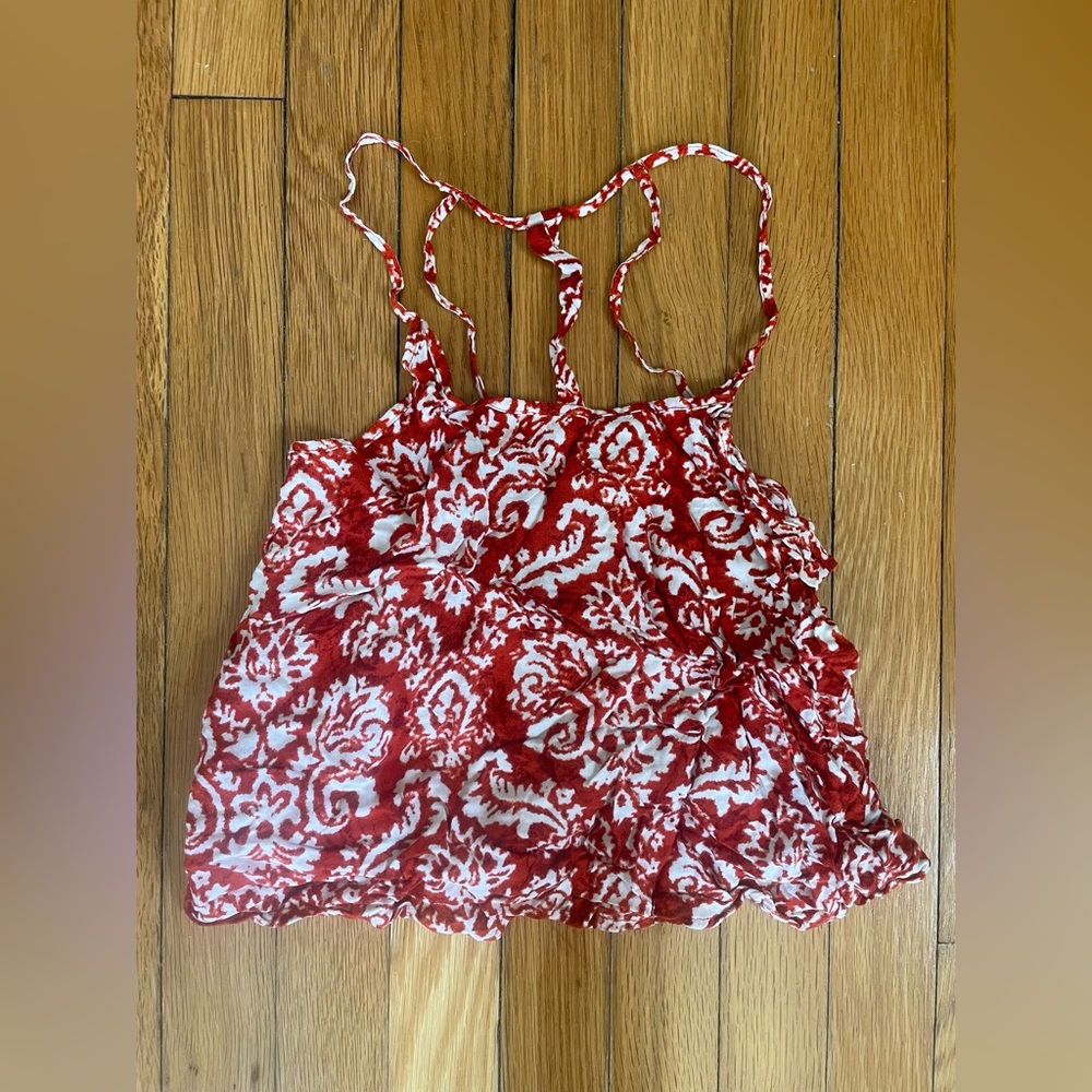 Fun, Tropical, and Flowy Coverup or Tank